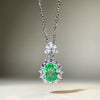 Wholesale Women's Simple Geometric S925 Silver Star Pendant Necklace With O Word Chain And Electroplating