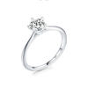 Wholesale Women's Simple Geometric S925 Sterling Silver Ring