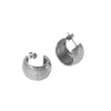 Wholesale Women's Simple Geometric Stainless Steel Electroplated Earrings