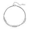 Wholesale Women's Simple Geometric Stainless Steel 18K Gold Plated Foot Rings