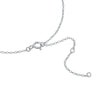 Wholesale Women's Simple Geometric 925 Sterling Silver O Word Chain Necklace With Electroplating