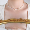 Wholesale Women's Simple Geometric Titanium Steel Electroplated Necklace