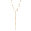 Wholesale Women's Simple Geometric Yshaped Pendant Necklace Made Of Stainless Steel And Titanium Steel With Electroplating