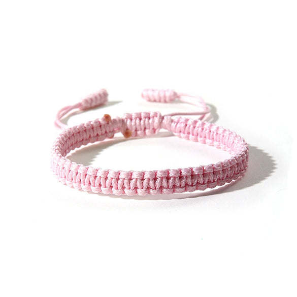 Wholesale Women's Simple Handwoven Geometric Style Waterproof Adjustable Surfer Bracelet