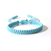 Wholesale Women's Simple Handwoven Geometric Style Waterproof Adjustable Surfer Bracelet