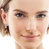 Wholesale Women's Simple Highend Moissanite Earrings Sterling Silver Microinlaid Ushape Geometric Electroplated