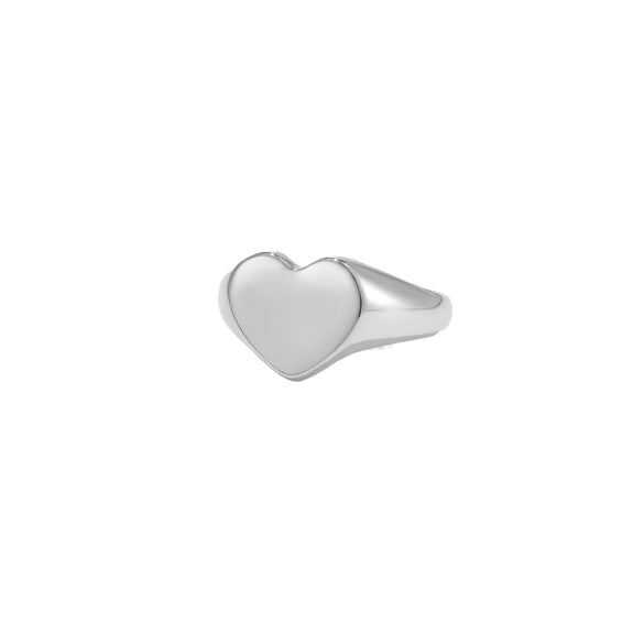 Wholesale Women's Simple Light Luxury Joker Ring Copper Electroplated Platinum 18K Gold Geometric Style