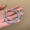 Wholesale Women's Simple Minimalist Handmade Imitation Pearl Starfish Shell Bracelet Jewelry