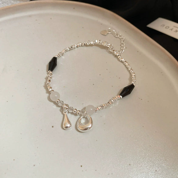 Wholesale Women's Simple Minimalist Handmade Imitation Pearl Starfish Shell Bracelet Jewelry