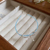 Wholesale Women's Simple Minimalist Handmade Imitation Pearl Starfish Shell Bracelet Jewelry
