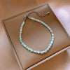 Wholesale Women's Simple Minimalist Handmade Imitation Pearl Starfish Shell Bracelet Jewelry