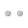 Wholesale Women's Simple Modern Geometric Silver S925 Sterling Silver Diamond Moissanite Zircon Earrings