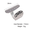Wholesale Women's Simple Non Fading Light Luxury Geometric Opening Ring Made Of Stainless Steel With Electroplated Gold Finish