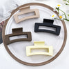 Wholesale Women's Simple Plastic And Resin Handmade Hair Clip Shark Clip Hair Accessories