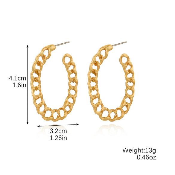 Wholesale Women's Simple Zinc Alloy Water Drop Shape Geometric Electroplated Earrings