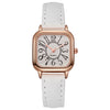 Wholesale Women's Small Fresh Digital Retro Style Alloy Case Stainless Steel Buckle Imitation Leather Strap Square Quartz Electronic Watch