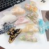 Wholesale Women's Small Fresh Style Handmade Pvc Broken Flower Hair Shark Clip