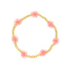Wholesale Women's Soft Clay Geometric Beaded Bracelet Hand Knitted Retro Versatile Style