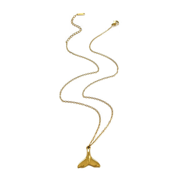 Wholesale Women's Stacking Style Geometric Stainless Steel Polished Plated Necklace