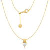 Wholesale Women's Stacking Style Zodiac Zircon Stainless Steel Pendant Necklace Electroplated 18K Gold Color Retention