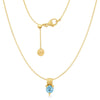 Wholesale Women's Stacking Style Zodiac Zircon Stainless Steel Pendant Necklace Electroplated 18K Gold Color Retention