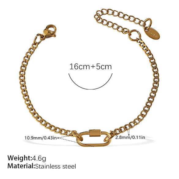 Wholesale Women's 316L Stainless Steel And Alloy Bracelets And Necklaces With Geometric And Small Animal Patterns Electroplated