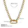 Wholesale Women's 316L Stainless Steel And Alloy Bracelets And Necklaces With Geometric And Small Animal Patterns Electroplated
