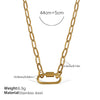 Wholesale Women's 316L Stainless Steel And Alloy Bracelets And Necklaces With Geometric And Small Animal Patterns Electroplated