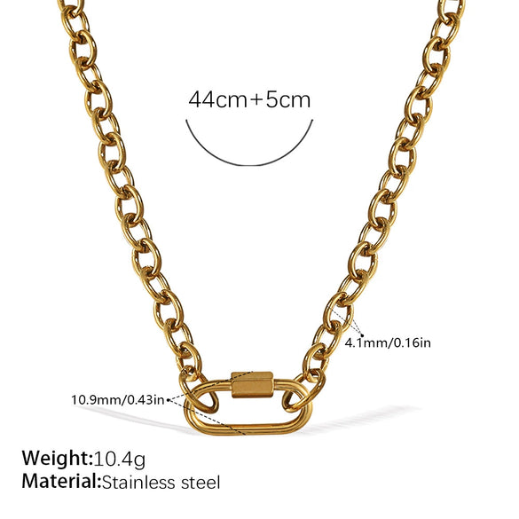 Wholesale Women's 316L Stainless Steel And Alloy Bracelets And Necklaces With Geometric And Small Animal Patterns Electroplated