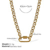 Wholesale Women's 316L Stainless Steel And Alloy Bracelets And Necklaces With Geometric And Small Animal Patterns Electroplated