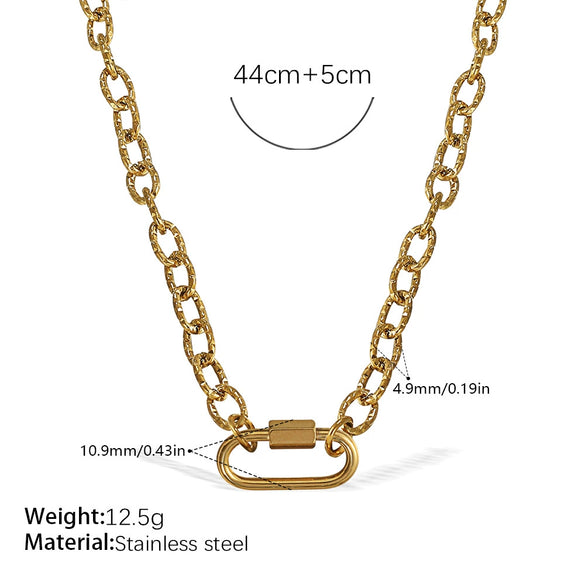 Wholesale Women's 316L Stainless Steel And Alloy Bracelets And Necklaces With Geometric And Small Animal Patterns Electroplated