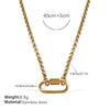 Wholesale Women's 316L Stainless Steel And Alloy Bracelets And Necklaces With Geometric And Small Animal Patterns Electroplated