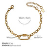 Wholesale Women's 316L Stainless Steel And Alloy Bracelets And Necklaces With Geometric And Small Animal Patterns Electroplated
