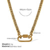 Wholesale Women's 316L Stainless Steel And Alloy Bracelets And Necklaces With Geometric And Small Animal Patterns Electroplated