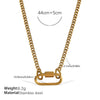 Wholesale Women's 316L Stainless Steel And Alloy Bracelets And Necklaces With Geometric And Small Animal Patterns Electroplated