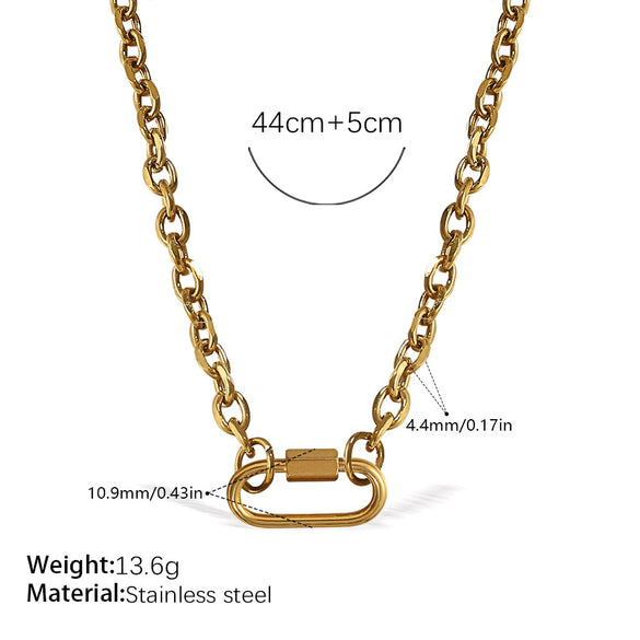 Wholesale Women's 316L Stainless Steel And Alloy Bracelets And Necklaces With Geometric And Small Animal Patterns Electroplated