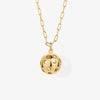 Wholesale Women's Stainless Steel And Alloy Sports Fashion Ball Pick Necklace Pendant With Gold Electroplated Chain