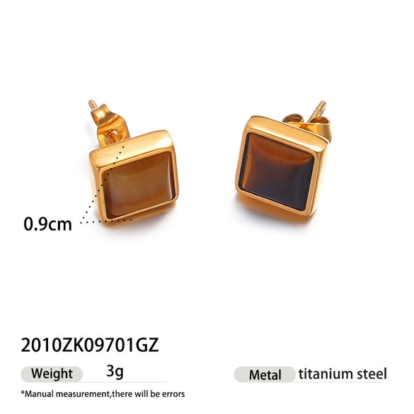 Wholesale Women's Stainless Steel And Titanium Steel Electroplated Jewelry Set Ins Style Minimalist Sweater Chain Accessories