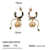 Wholesale Women's Stainless Steel And Titanium Steel Electroplated Sweater Chain Necklace Accessories In Ins And Minimalist Style