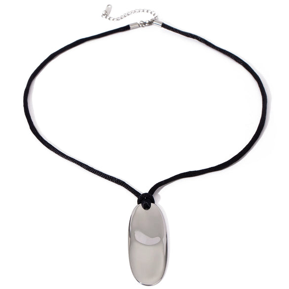 Wholesale Women's Stainless Steel And Titanium Steel Geometric Necklace With Electroplating