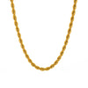 Wholesale Women's Stainless Steel And Titanium Steel Geometric Twist Necklace With Electroplating