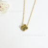 Wholesale Women's Stainless Steel And Titanium Steel 18K Plated Floral Pattern Necklace