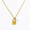 Wholesale Women's Stainless Steel And Titanium Steel Letter And Constellation Handmade Pendant Necklace With O Chain