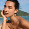 Wholesale Women's Stainless Steel And Titanium Steel Marine Life Animal Style Electroplated Earrings And Necklace Set