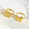 Wholesale Women's Stainless Steel Animal Butterfly Hollow Open Design Fashion Niche Ancient Ring With Electroplating
