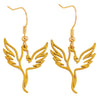 Wholesale Women's Stainless Steel Animal Pattern Electroplated Jewelry Set With O Word Chain Earrings And Necklaces