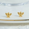 Wholesale Women's Stainless Steel Animal Zodiac Electroplated Earrings Retro And Versatile Design