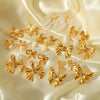 Wholesale Women's Stainless Steel Bow And Geometric Earrings With Electroplating Treatment