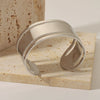 Wholesale Women's Stainless Steel Bracelet With Exaggerated Personality And Geometric Style Vacuum Real Gold Electroplated In Pvd Furnace