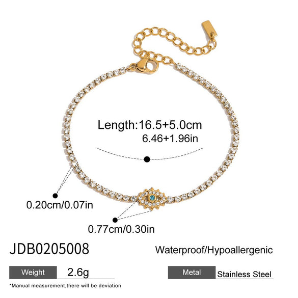 Wholesale Women's Stainless Steel Bracelet With Geometric Starburst Design Electroplated Hand Jewelry